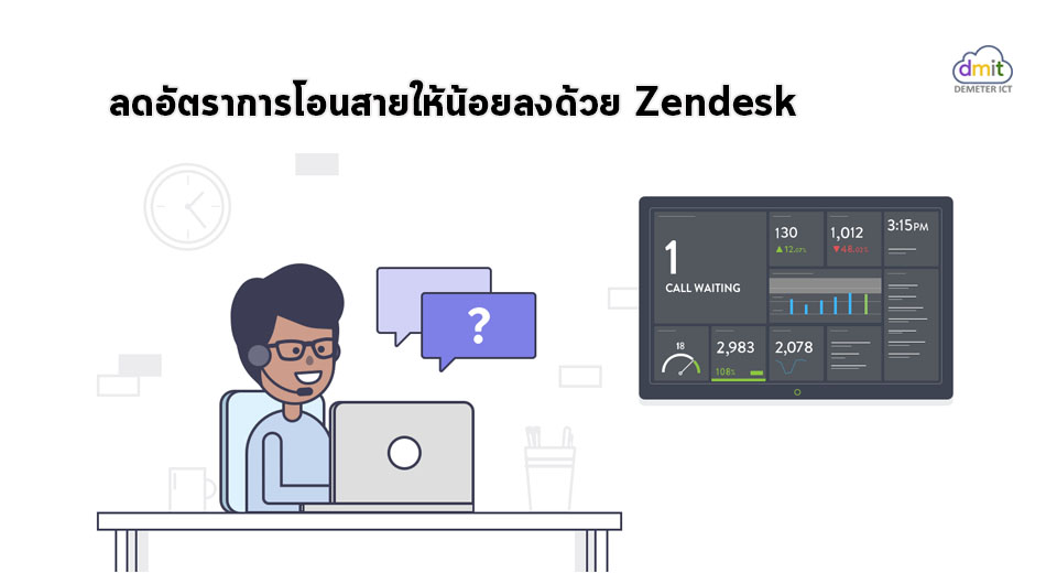 Zendesk และการเชื่อมต่อกับระบบ Call Center