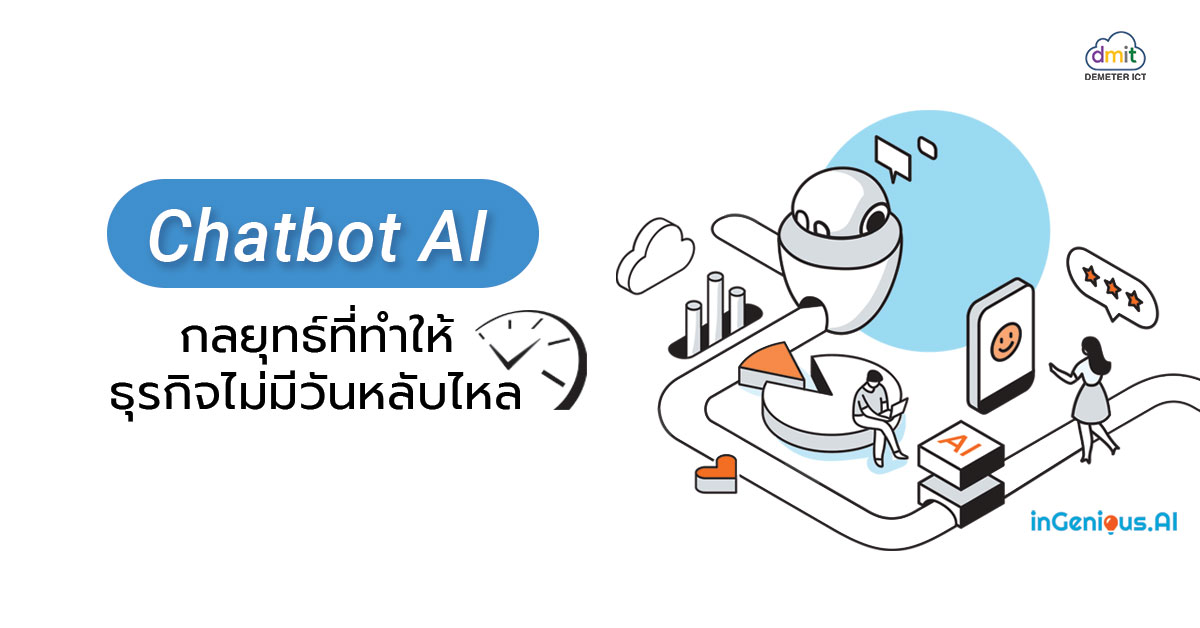 AI Chatbot กลยุทธ์ที่ทำให้ธุรกิจไม่มีวันหลับใหล