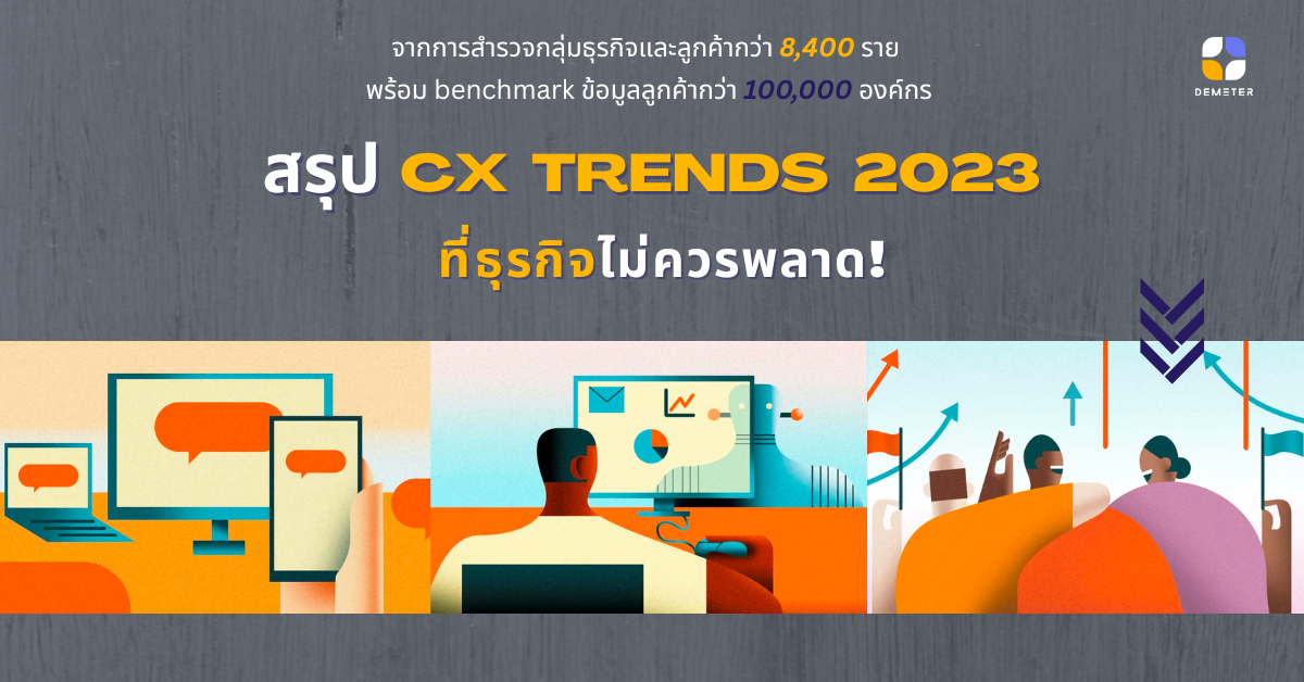 สรุป CX Trends 2023 ที่ธุรกิจไม่ควรพลาด มีอะไรบ้าง มาดูกัน!